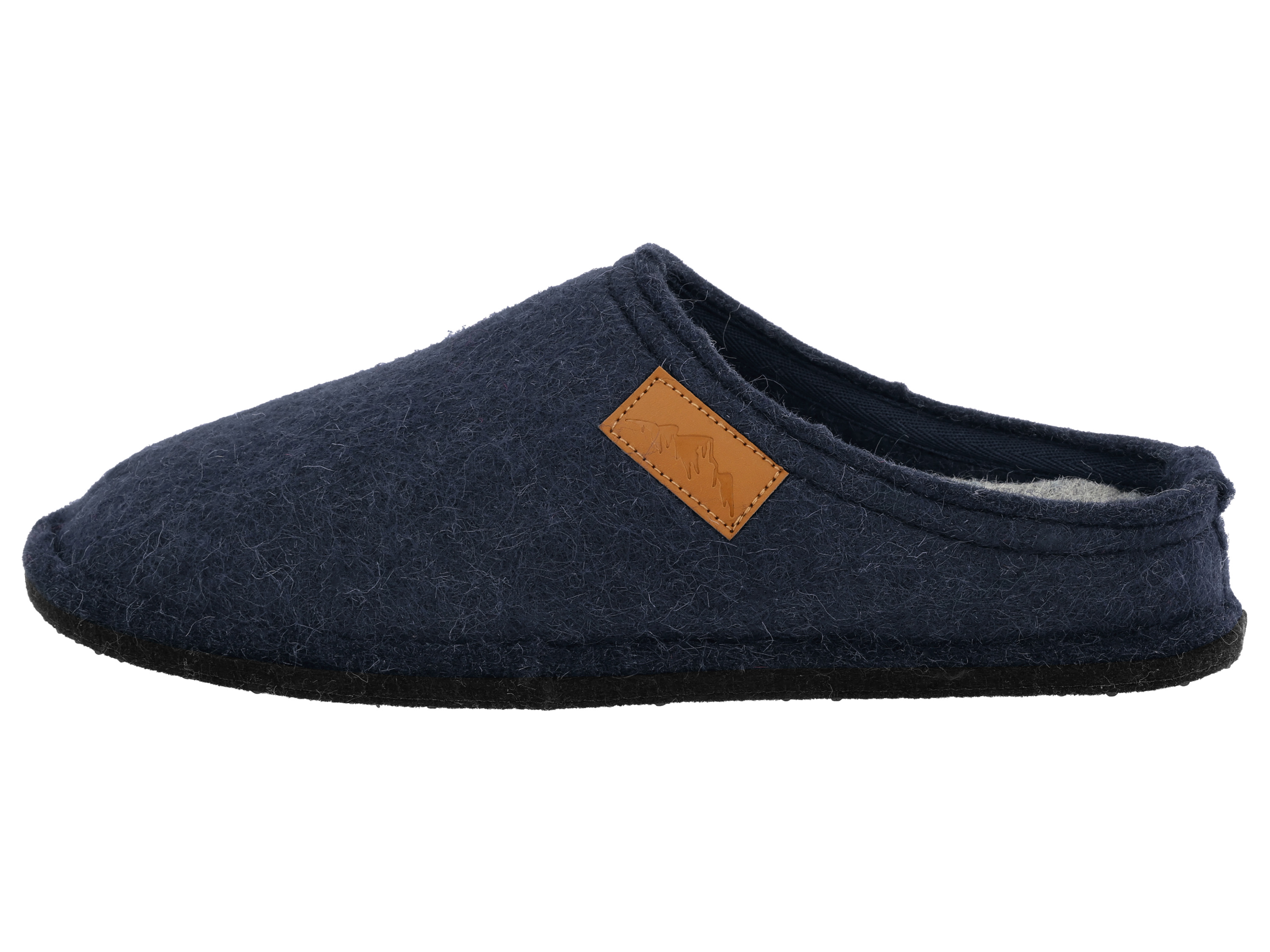 ESMARA MEN Herren Filzhausschuhe (Marineblau, 43) – Bild 2 von 3