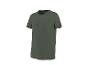 Dunkelgrünes Kurzarm-T-Shirt für Herren