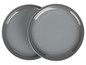 Zwei graue Teller