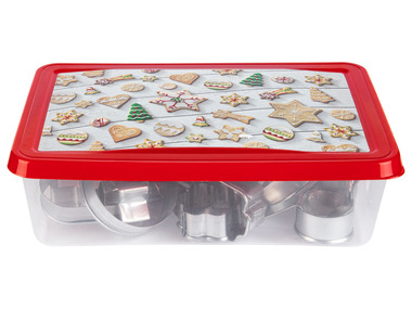 zenker Weihnachtsbäckerei Ausstecherbox, 19-teilig