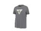 Graues T-Shirt mit dreieckigem Bergmotiv