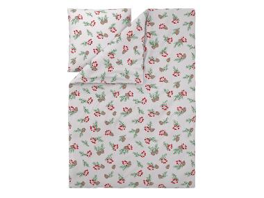 LIVARNO® Feinbiber-Bettwäsche, 135 x 200 cm