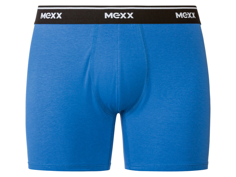 Gehe zu Vollbildansicht: MEXX Herren Boxer, 4 Stück, elastische Bündchen mit Markenschriftzug - Bild 10