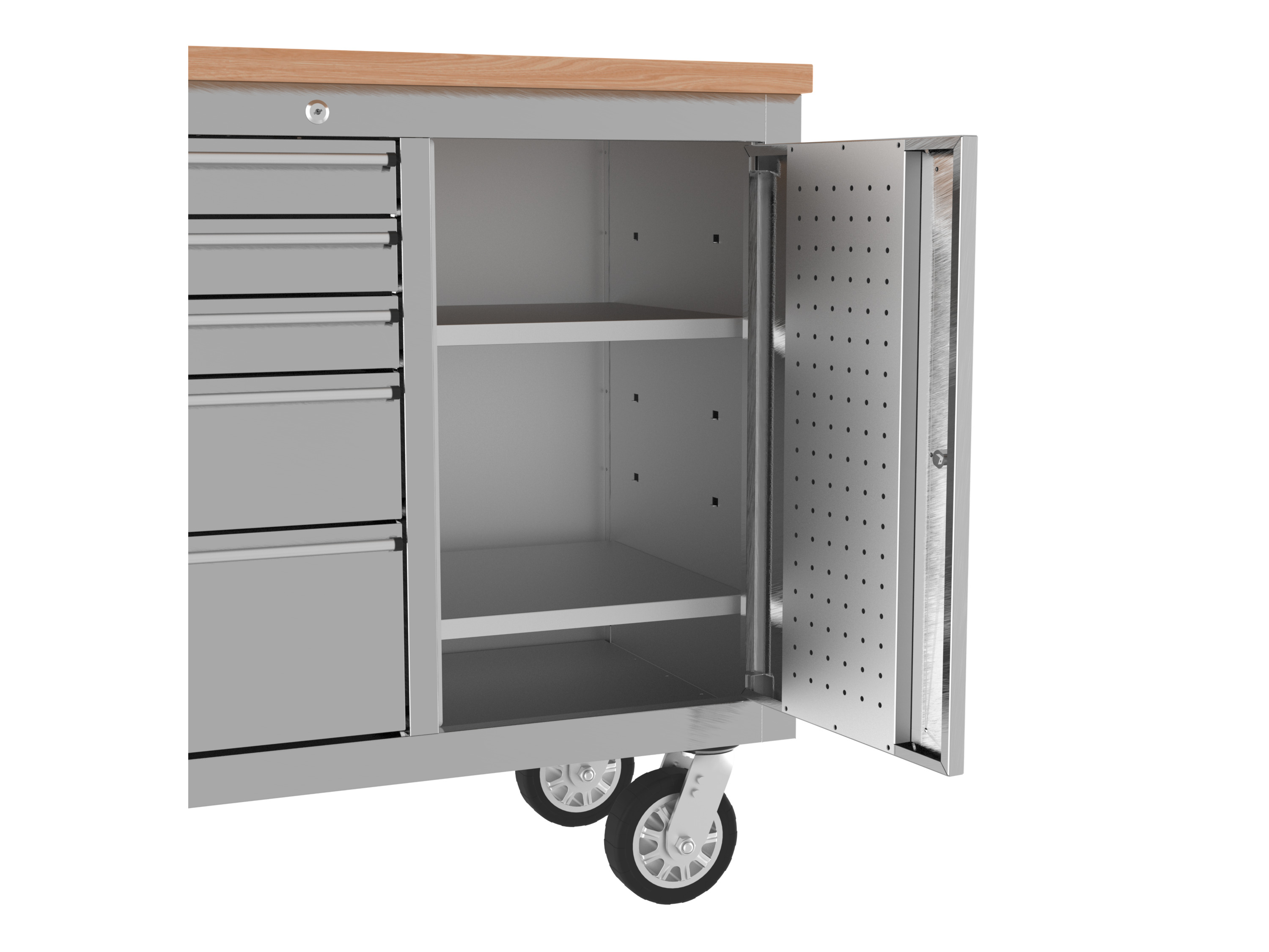 GÜDE Werkbank »GW 5/1 INOX« – Bild 4 von 4