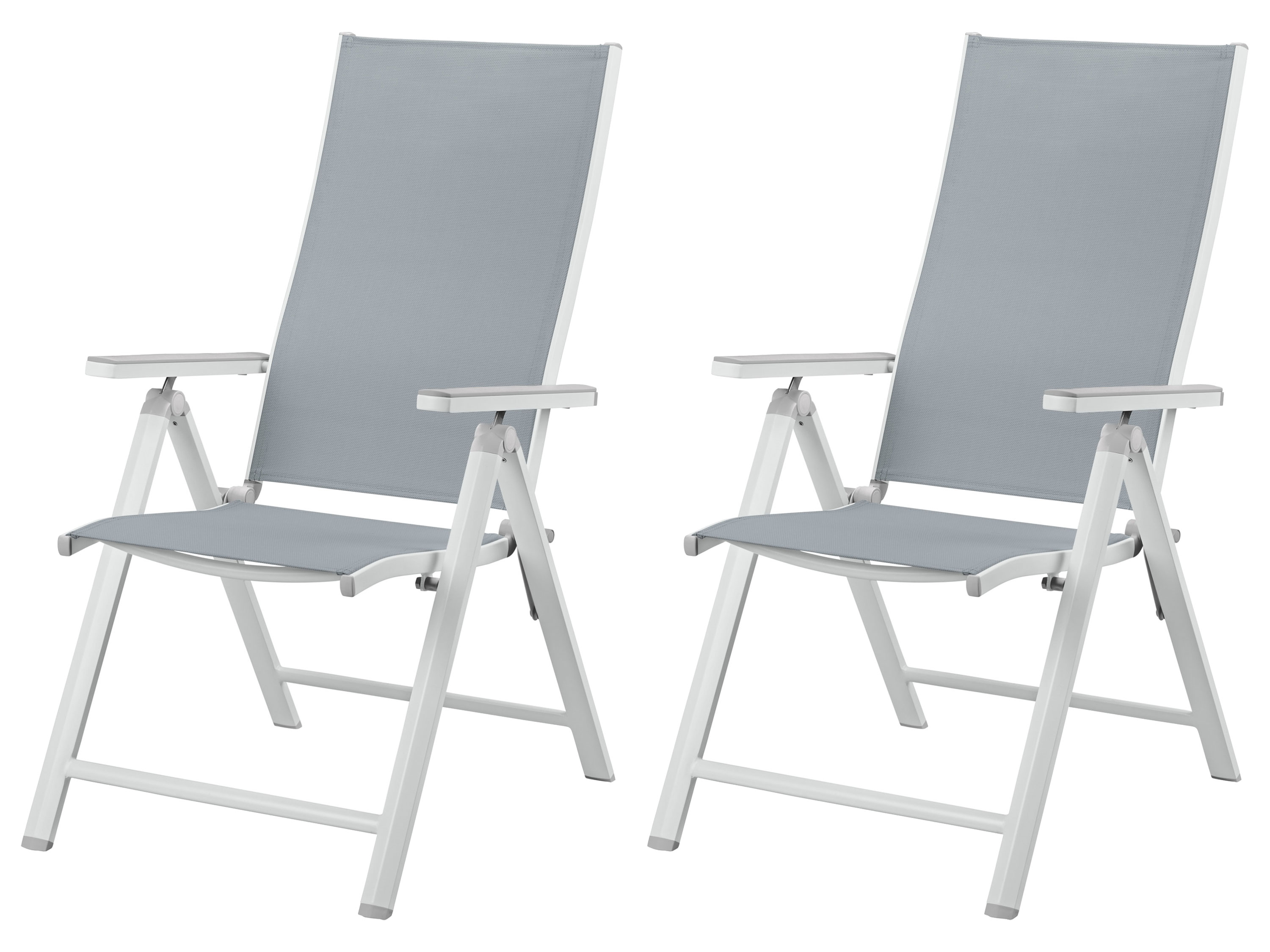 LIVARNO home Alu-Klappsessel »Houston« weiß, 2 Stück““ | 04052916308943