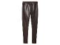 Braune Lederleggings