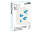 Packung mit 500 Blatt A4 75 g/m² Drucker- und Kopierpapier, mit ökologischen Zertifizierungen.