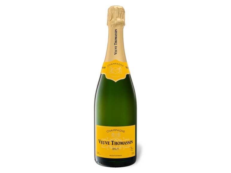 Gehe zu Vollbildansicht: Veuve Thomassin brut, Champagner - Bild 1