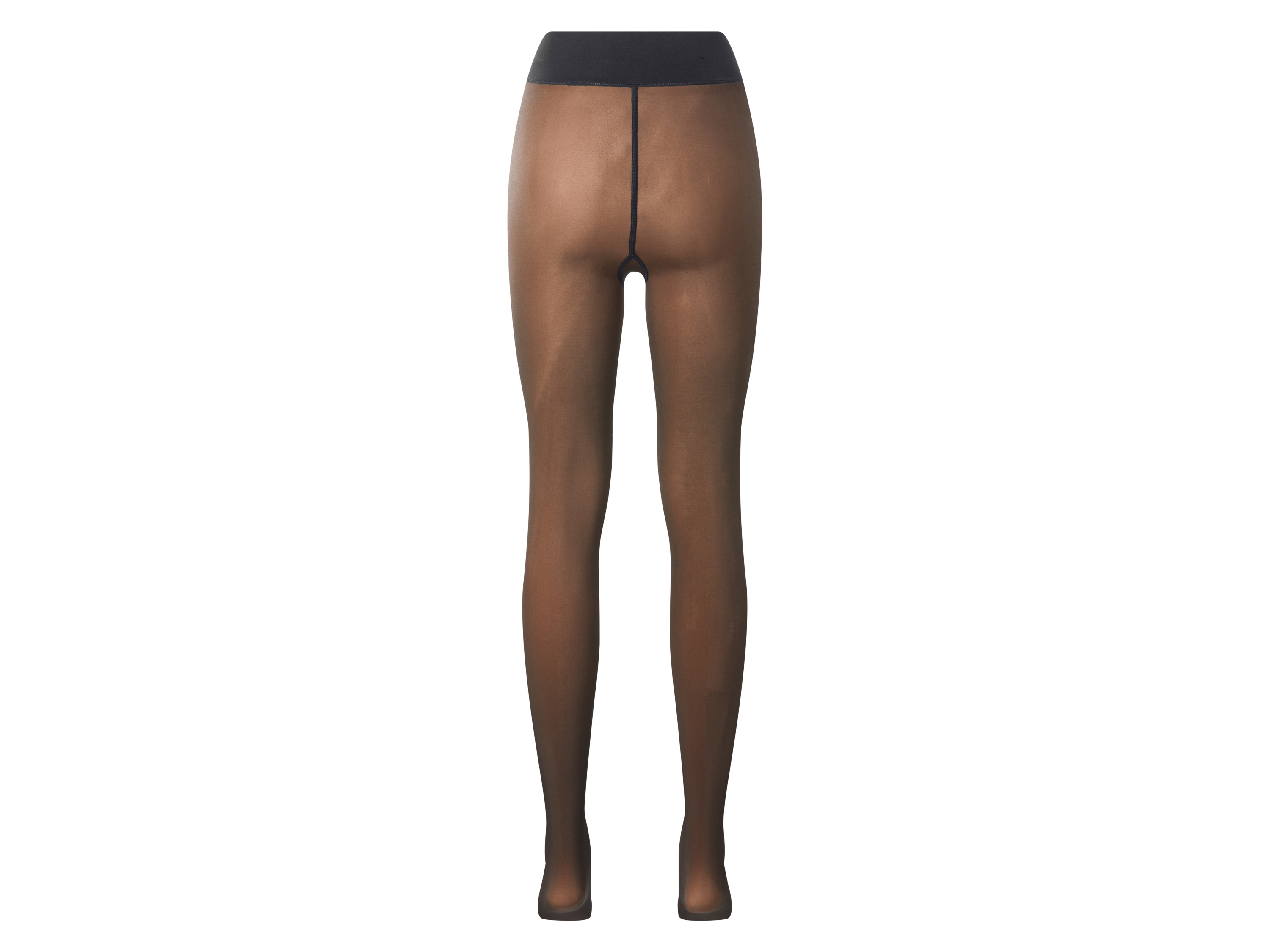 ESMARA® Damen Thermostrumpfhose mit Nude-Innenseite (Schwarz, M(40/42)) – Bild 3 von 4