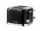 Schwarzer 4-Scheiben-Toaster mit Chromakzenten und „1973“-Schriftzug.