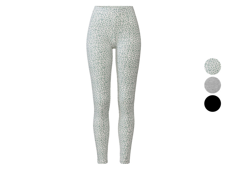 Gehe zu Vollbildansicht: esmara® Damen Leggings, normale Leibhöhe, mit Baumwolle - Bild 1