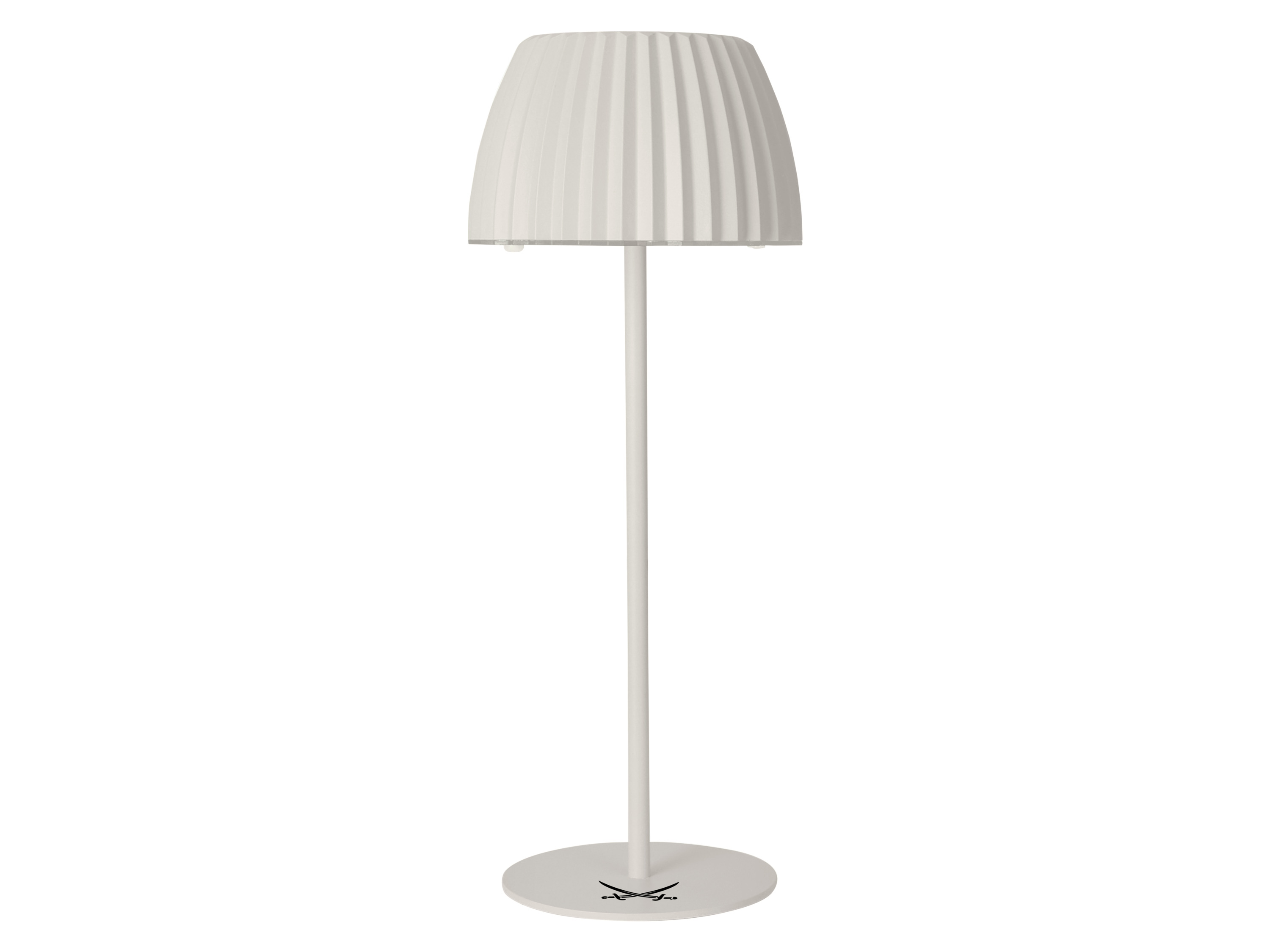 SANSIBAR LED-Akku-Tischleuchte mit USB und Touchdimmer (Beige)