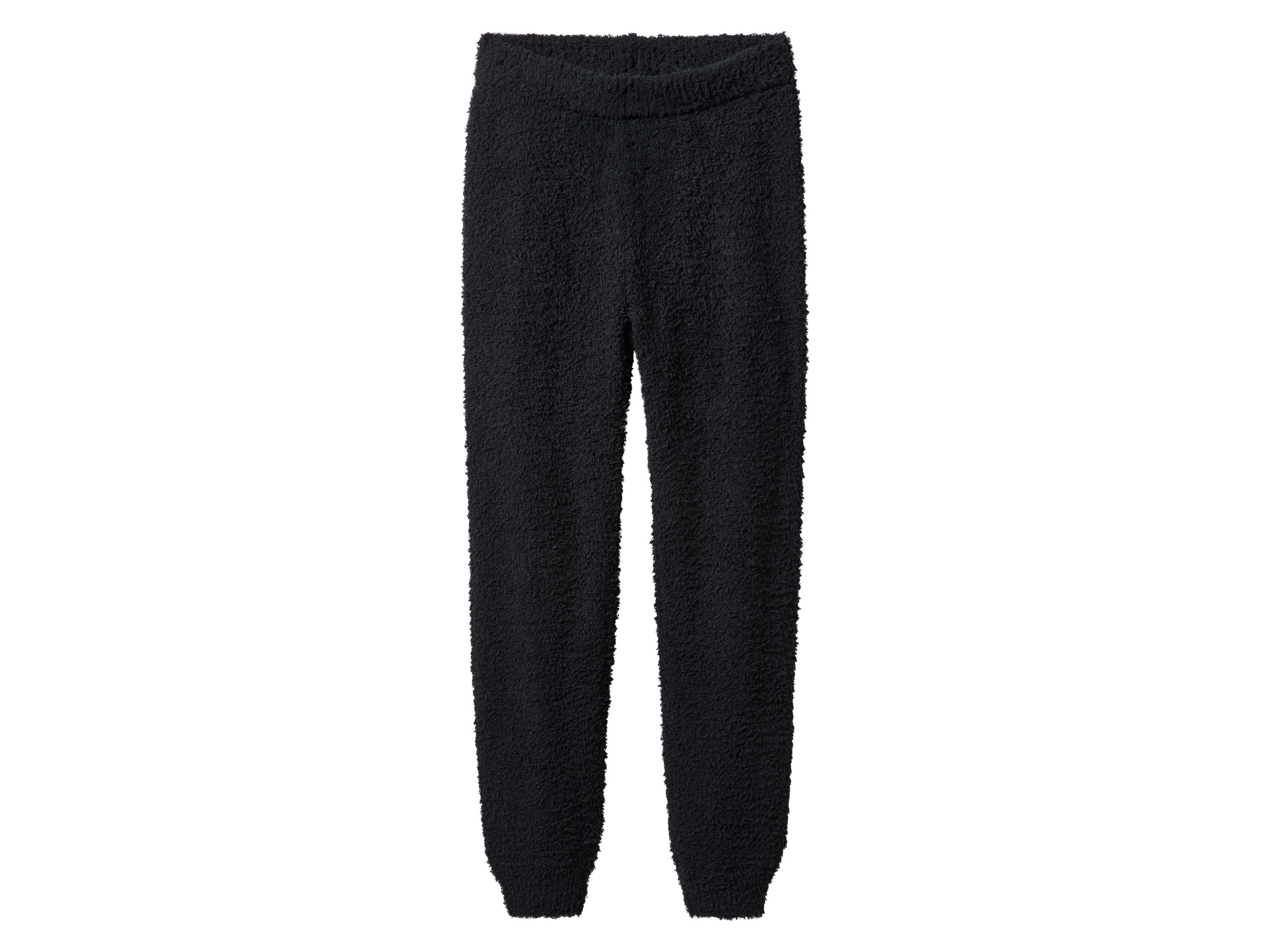 ESMARA® Damen Plüschleggings (Schwarz, XS(32/34))