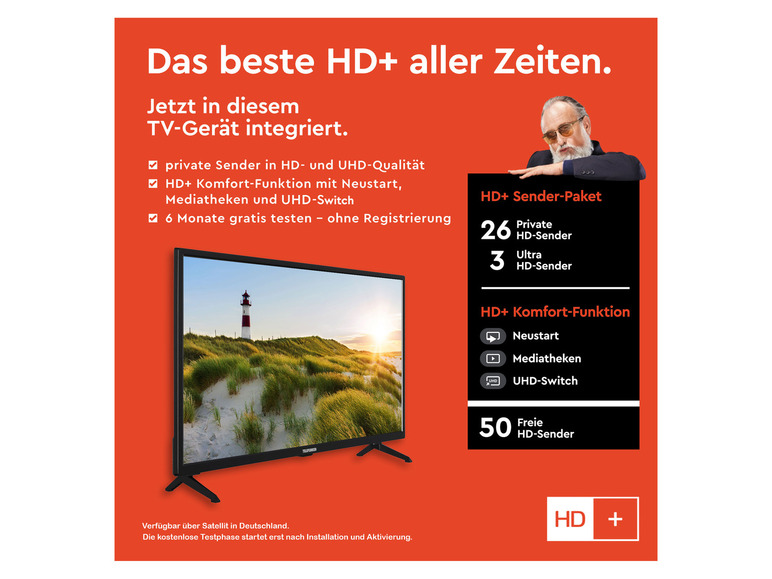 Gehe zu Vollbildansicht: TELEFUNKEN Fernseher »XFSN550S« Full HD Smart TV - Bild 9