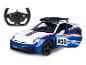 Funkferngesteuertes Porsche 911 Dakar Spielzeugauto mit Fernbedienung.