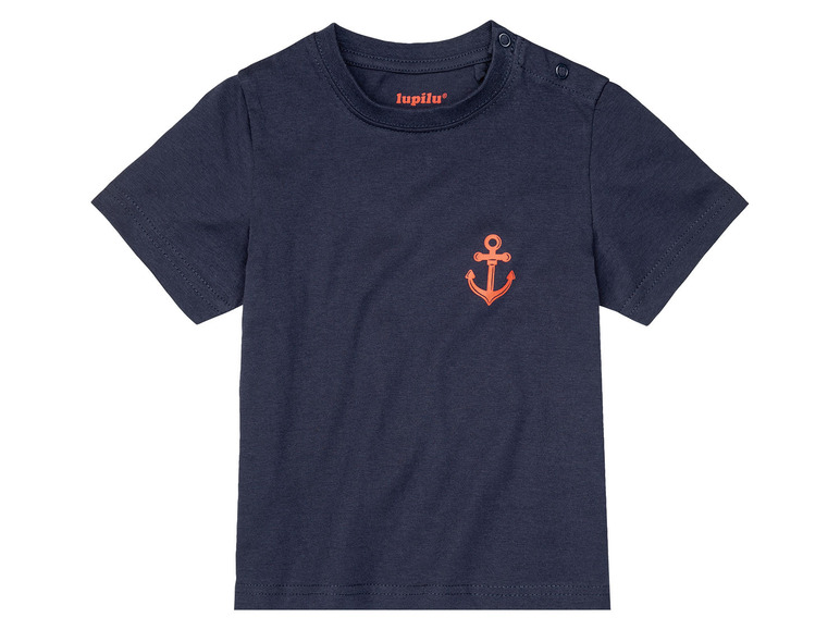 Gehe zu Vollbildansicht: lupilu® Kleinkinder T-shirt, 3 Stück, aus reiner Baumwolle - Bild 7