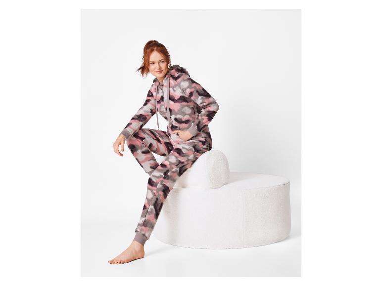Damen Plüsch-Jumpsuit