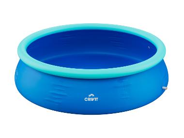 CRIVIT Quick-up-Pool, inkl. 2 selbstklebender Reparaturflicken