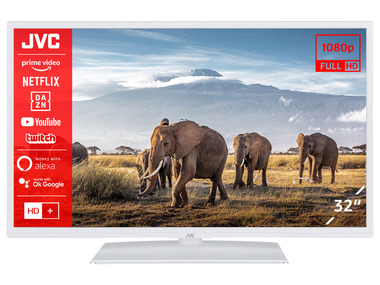 JVC - Fernseher »LT-VF5156« Full HD Smart TV (weiß, 32 Zoll)