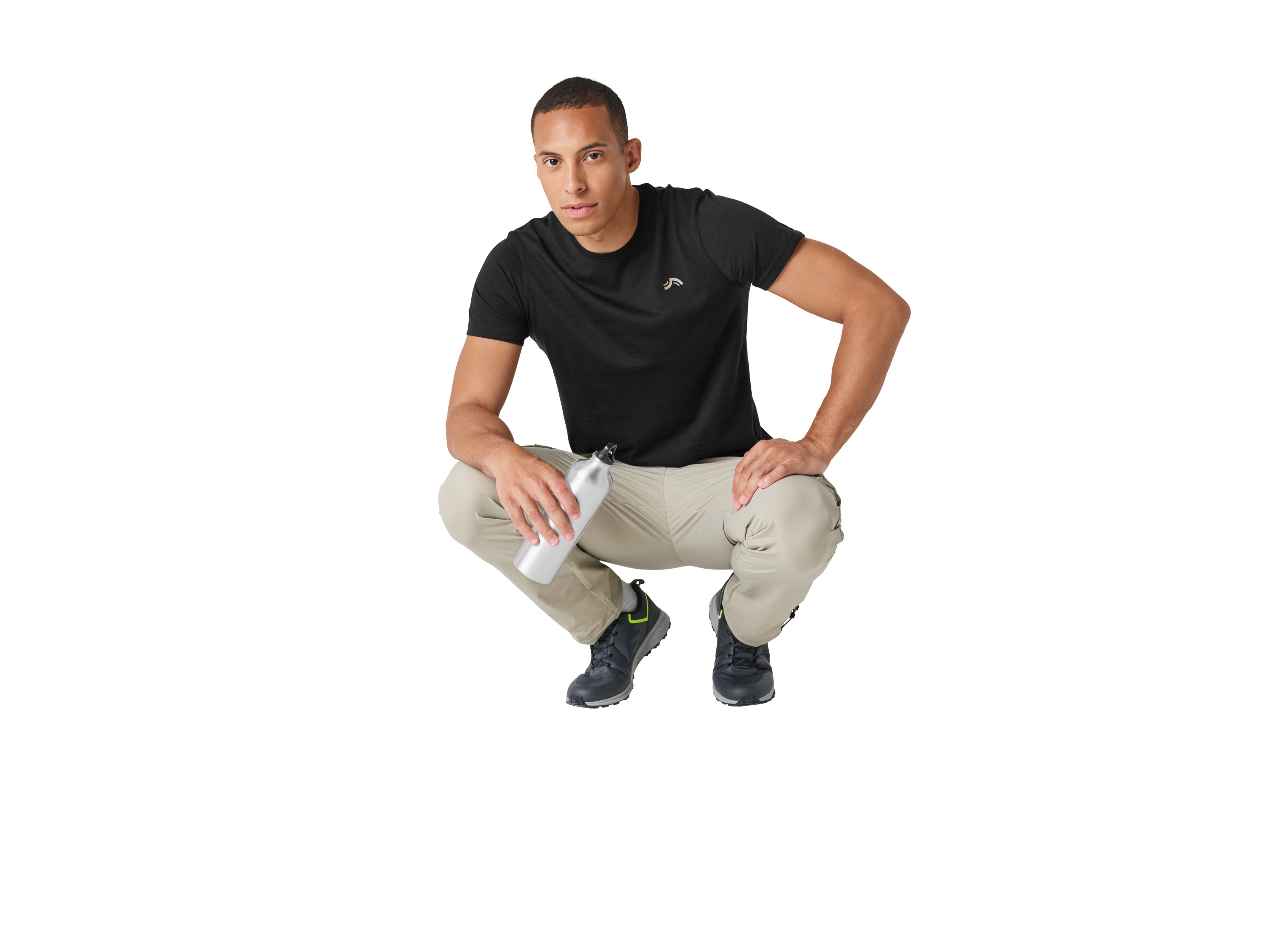 CRIVIT Herren Funktionsshirt mit Merinowolle - 6