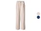 Beige plissierte Damenhose mit Farbauswahl.