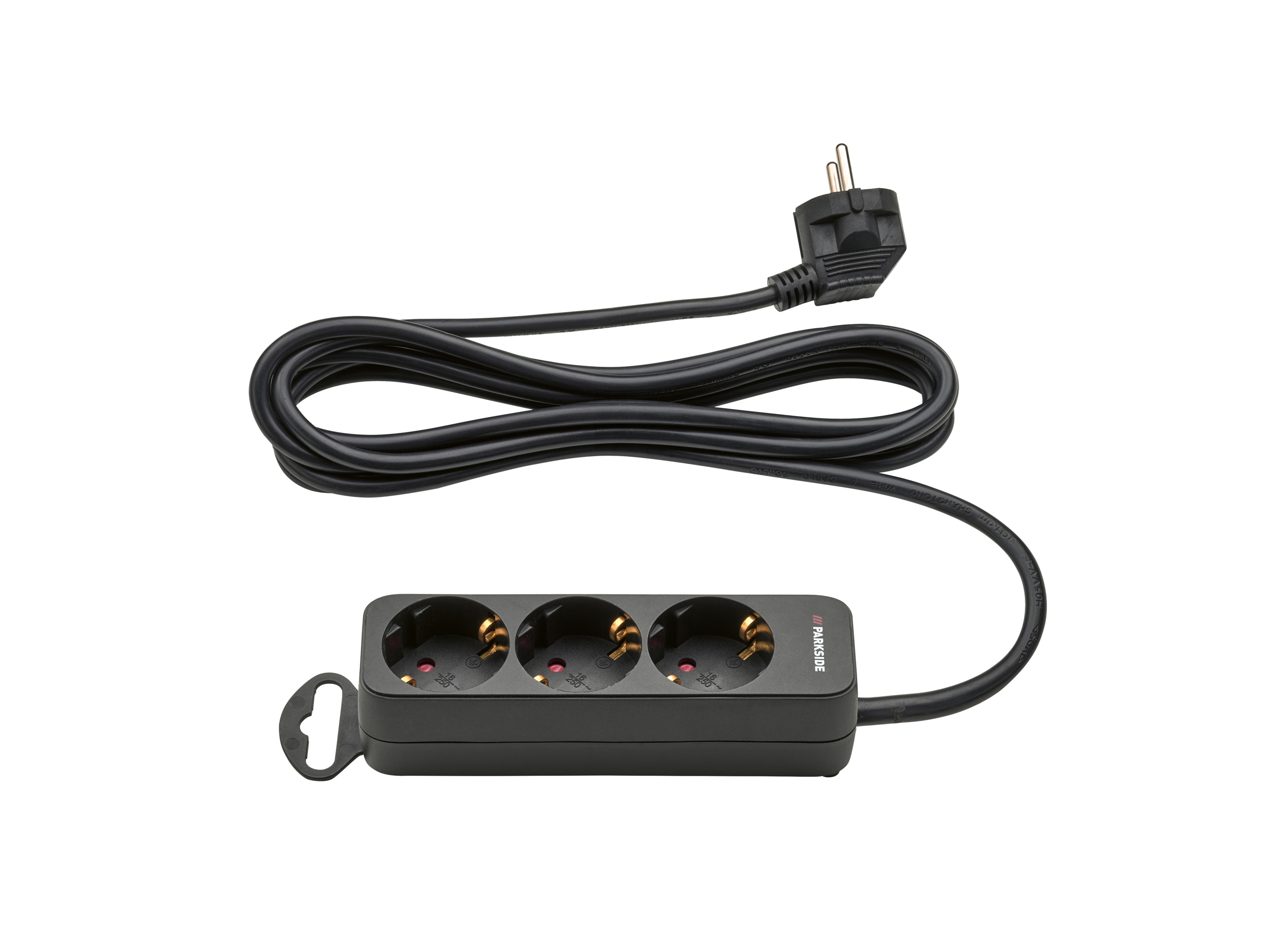PARKSIDE® Steckdosenleiste 3-fach 3m Kabel oder 6-fach 1,5m Kabel (3fach 3m)““ | 04052916300688