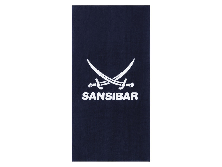 Gehe zu Vollbildansicht: SANSIBAR Frottier-Strandtuch, 85 x 170 cm, reiner Baumwolle - Bild 9