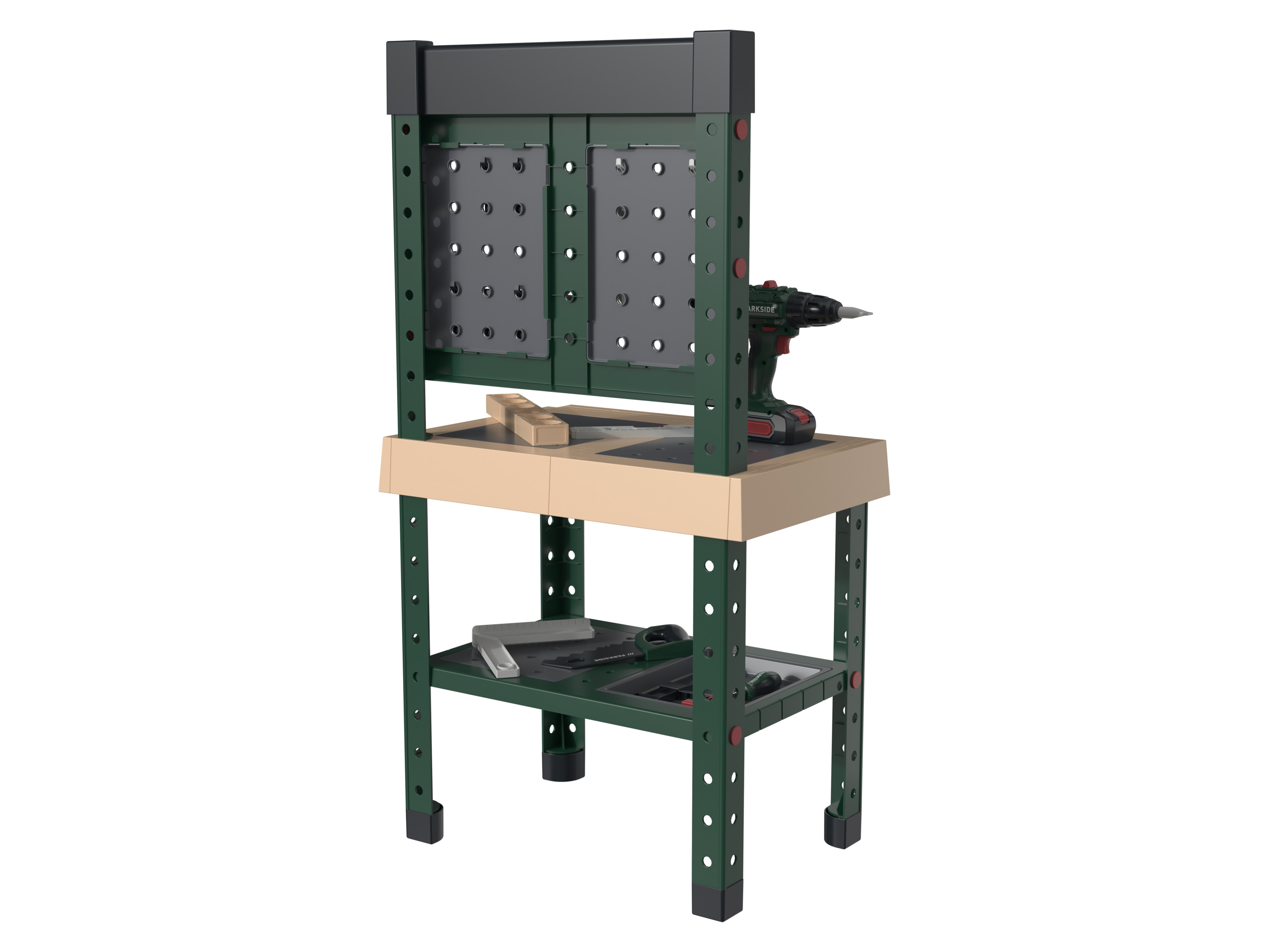 Thumbnail - lupilu® Spielküche / Werkbank, 35-teilig / 77-teilig (Werkbank)