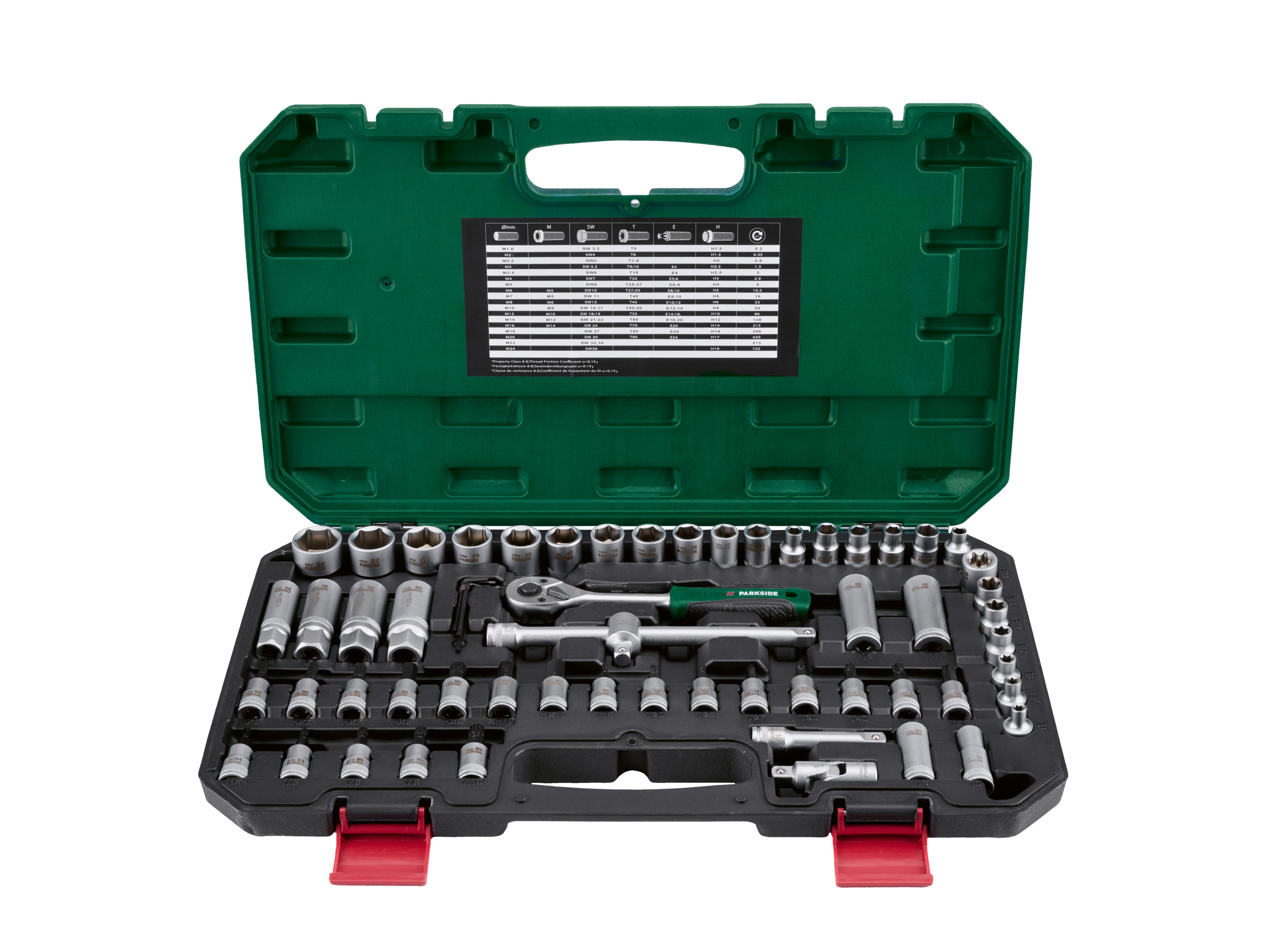 PARKSIDE® Steckschlüssel-Satz »PSSS 65 A1«, 65-teilig – Bild 3 von 4