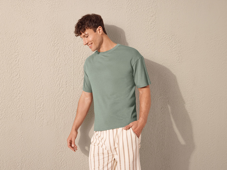 Gehe zu Vollbildansicht: LIVERGY® Herren T-Shirts, oversized, aus reiner Baumwolle - Bild 7