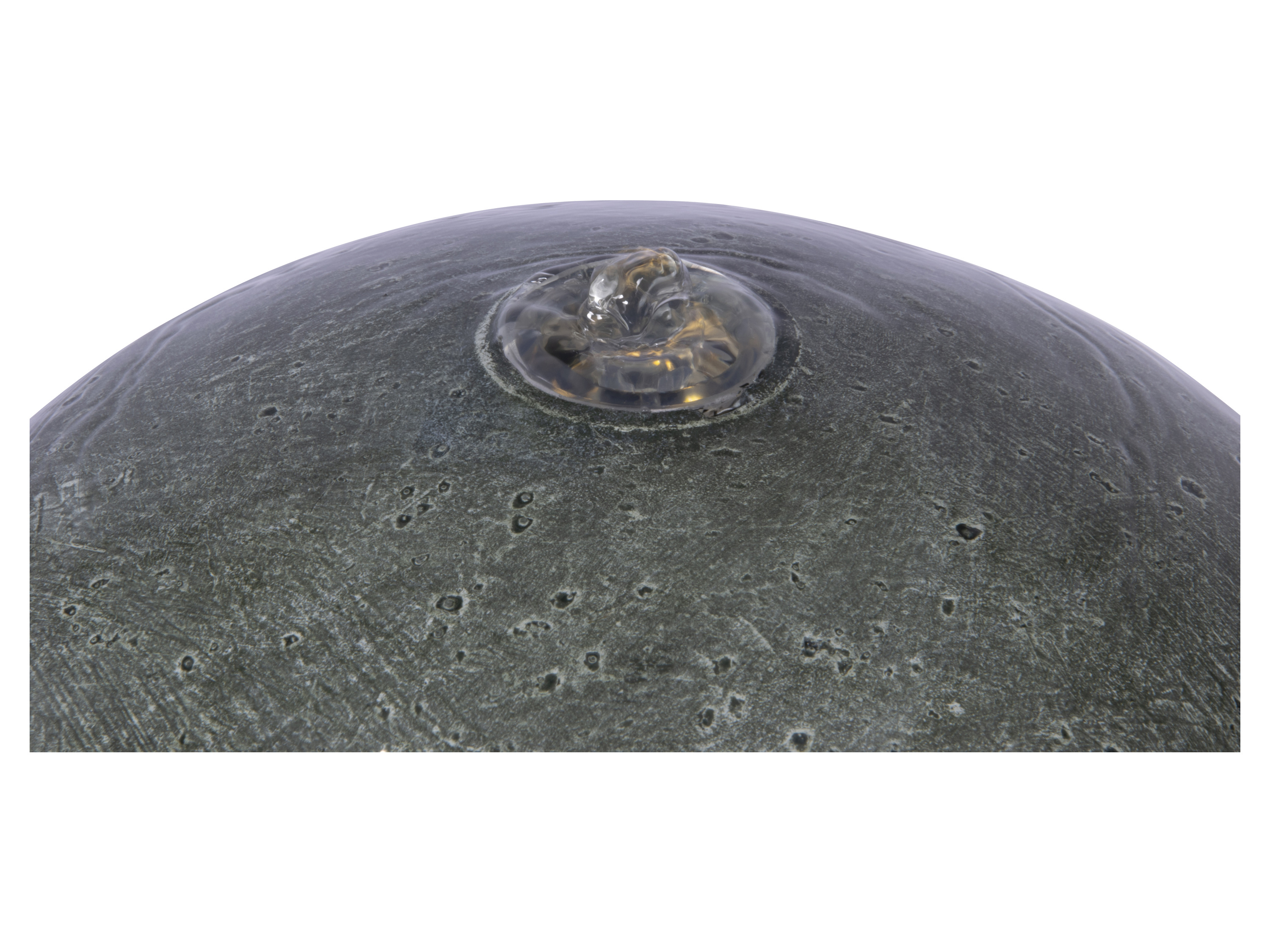 Thumbnail - dobar Gartenbrunnen mit LEDs und Solar-Panel (Apollon/grau)""