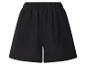 Schwarze Shorts mit elastischem Bund