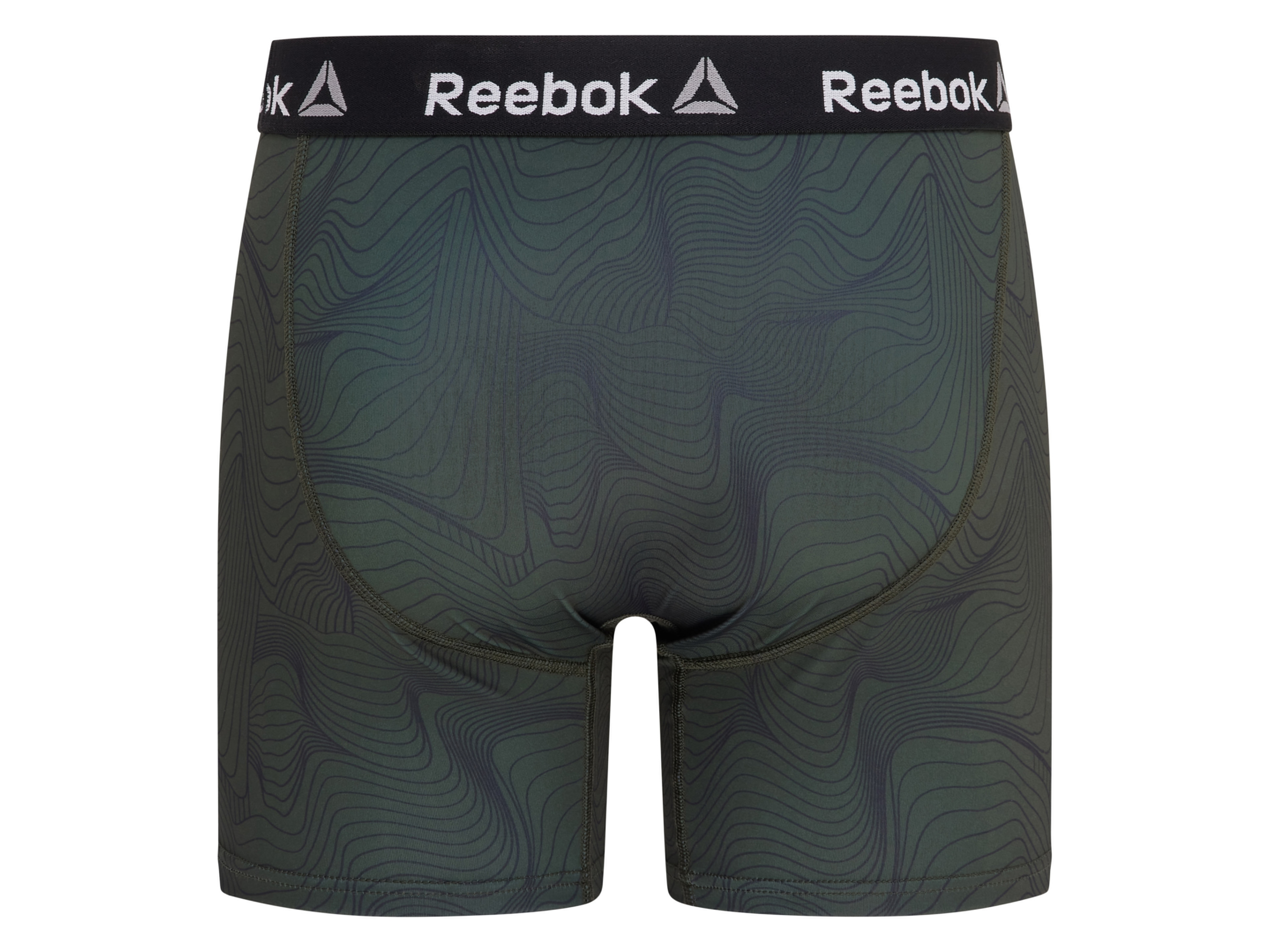 Thumbnail - Reebok Herren Boxershorts, 2 Stück (schwarz/khaki, S (44/46))