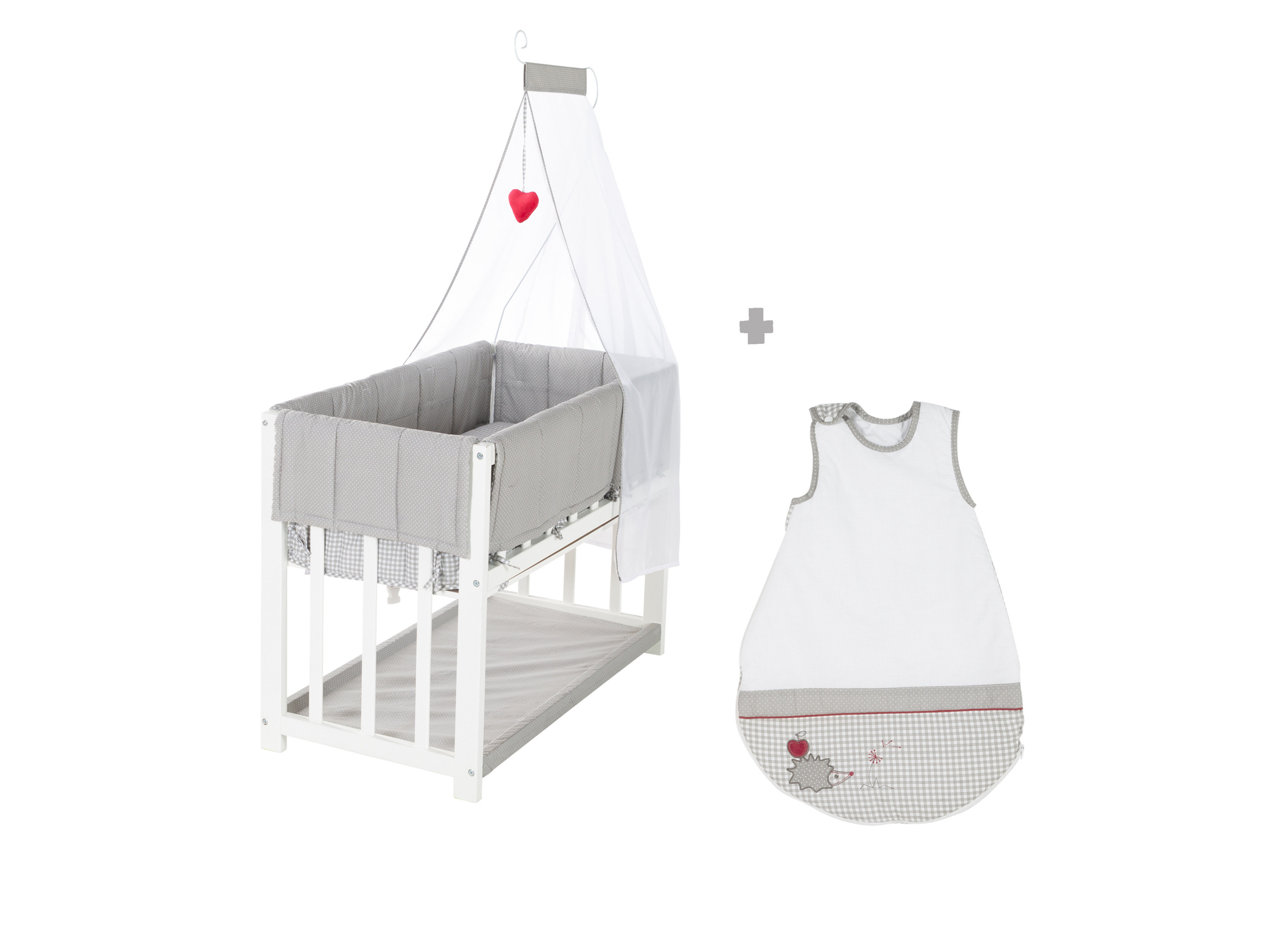 Thumbnail - roba Stubenbett 4 in 1 mit Schlafsack (Adam & Eule)