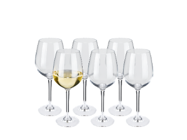 SILVERCREST® Weißweingläser, 6 Stück