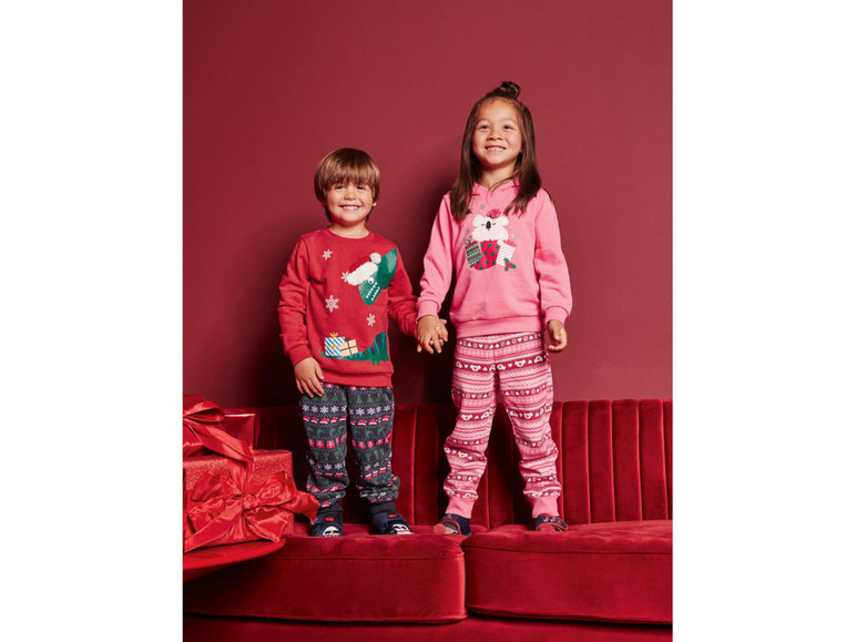 Gehe zu Vollbildansicht: lupilu Kleinkinder Jungen Sweatanzug mit Weihnachtsmotiv - Bild 20