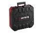 Parkside Performance Werkzeugkoffer in Rot und Schwarz.