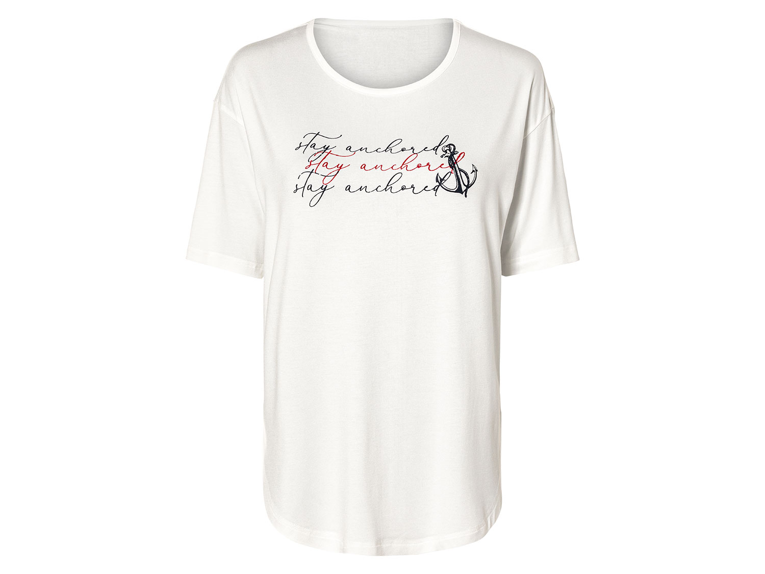esmara® Damen Shirt (Weiß, S (36/38)) | 04335747050213