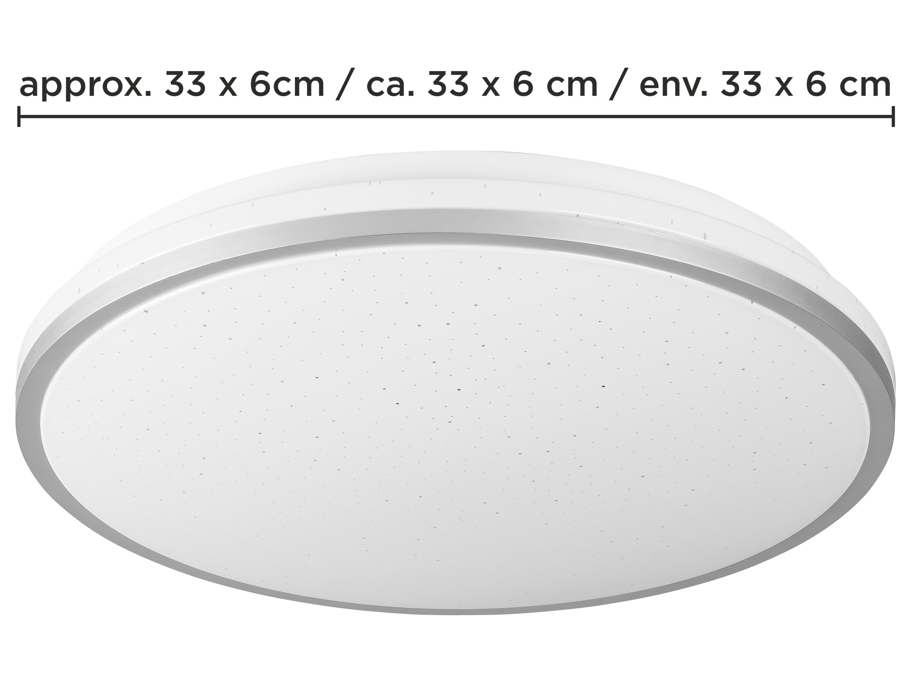 Thumbnail - LIVARNO® Deckenleuchte Sternenhimmel LED  mit RGB 33cm (Chrom)