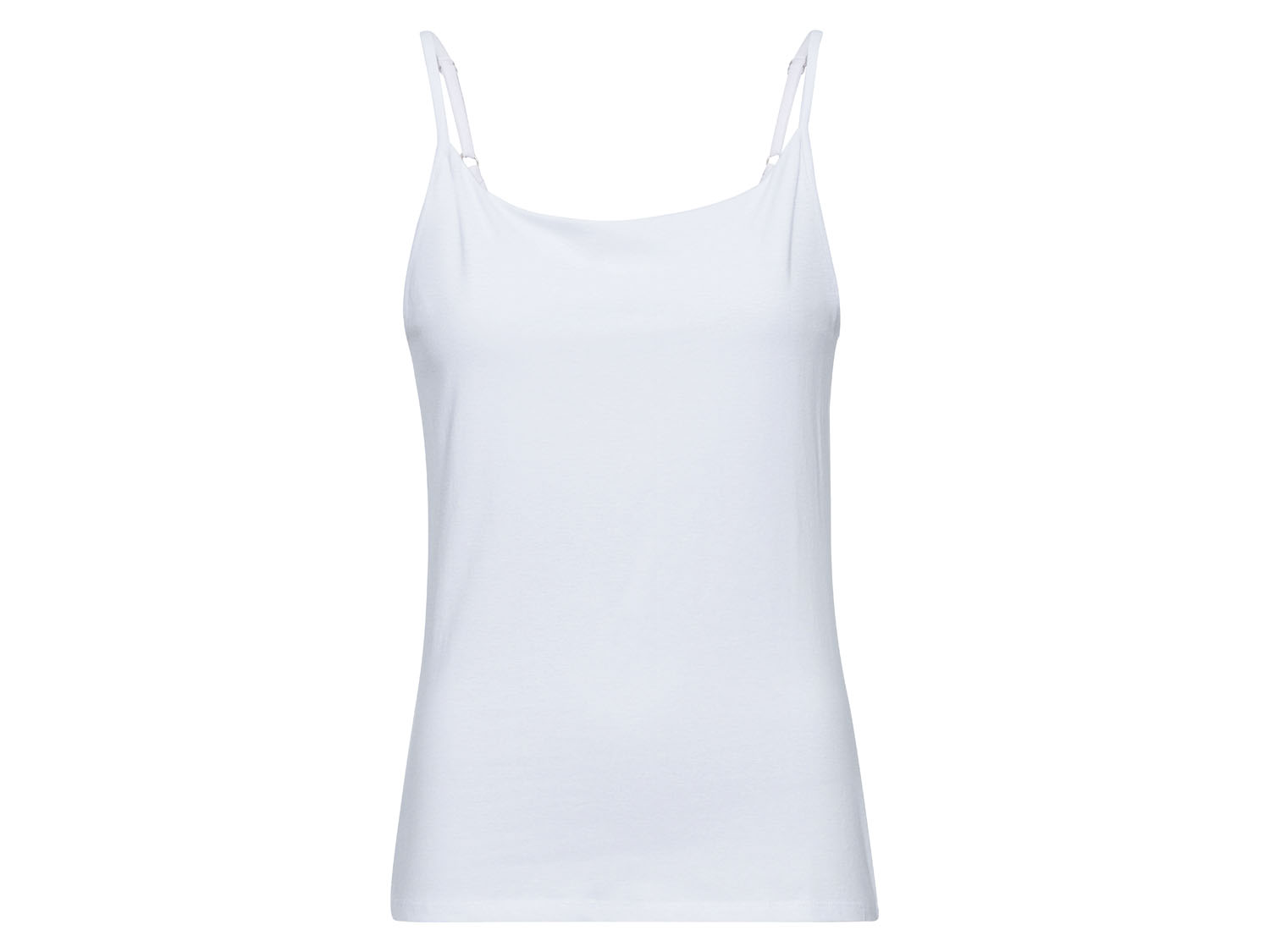MEXX Damen Spaghettiträgerhemd 2er (Weiß, M) – Bild 2 von 3