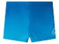 Blaue Herren-Badehose mit dezentem Wellendesign an der Seite.