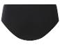 Schwarzer Damen-Baumwollslip, Rückansicht