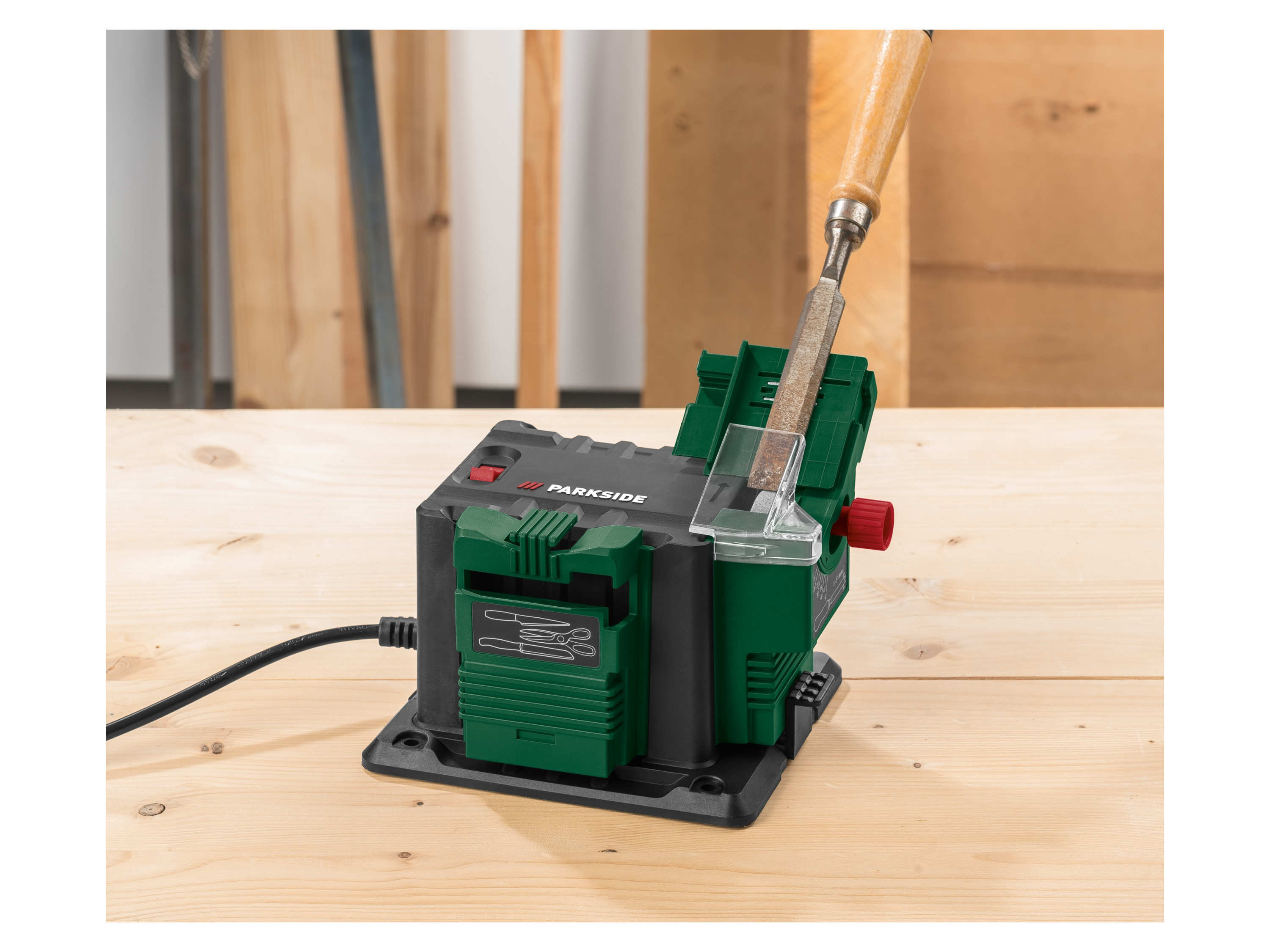 Thumbnail - PARKSIDE® Schärfstation »PSS 65 D1«, mit Diamant-Schleifscheibe