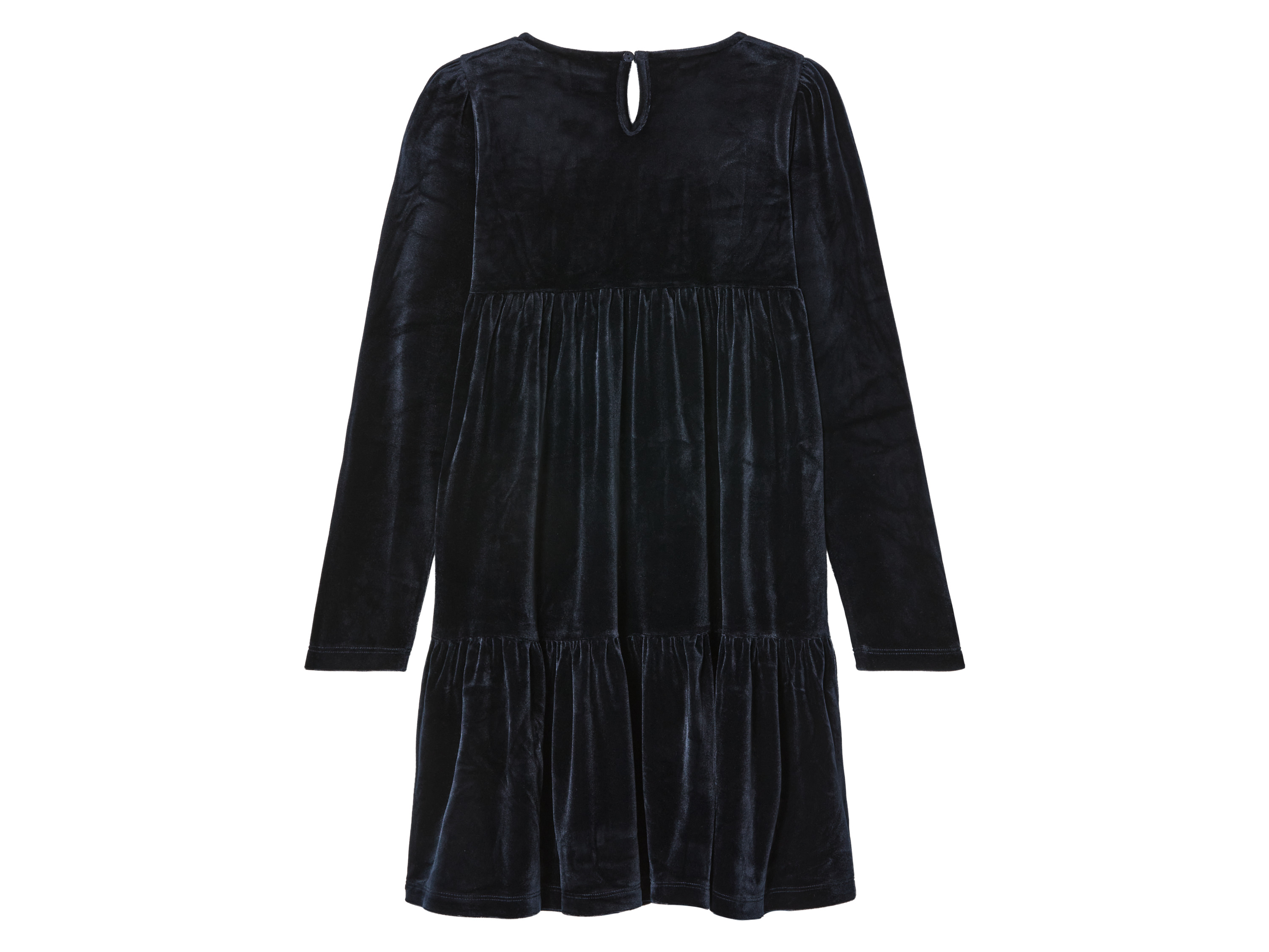 Thumbnail - pepperts!® Kinder Mädchen Kleid (Blau, 134/140)