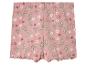Rosa Baby-Shorts mit zartem Blumenmuster.