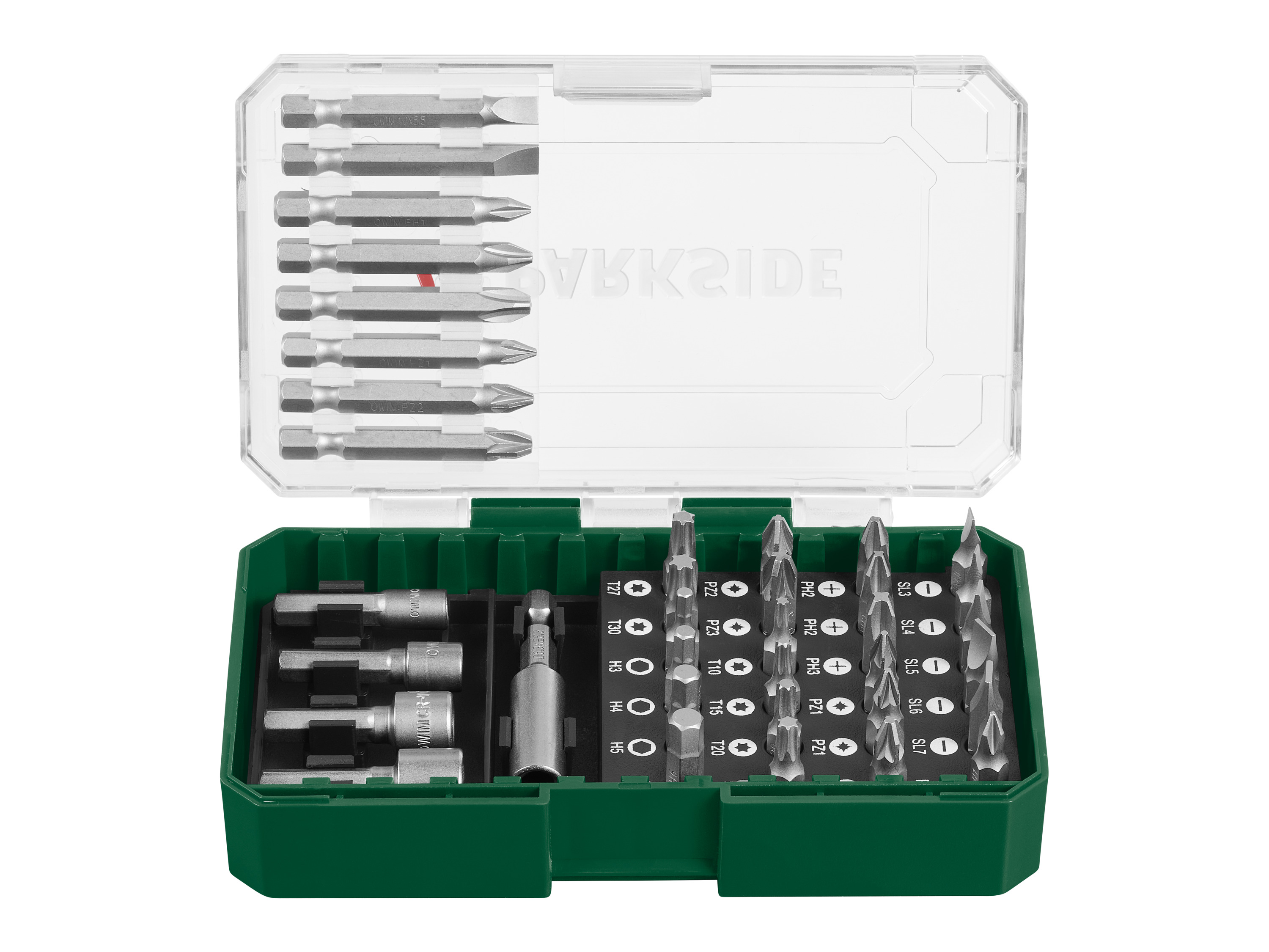 PARKSIDE® Bohrer- und Bit-Set PBB 4 A1 (Bitschrauber Set 37tlg.)““ | 04052916350379