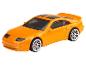 Ein orangefarbenes Nissan 300ZX Spielzeugauto.