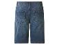 Blaue Jeans-Shorts für Herren, Rückansicht