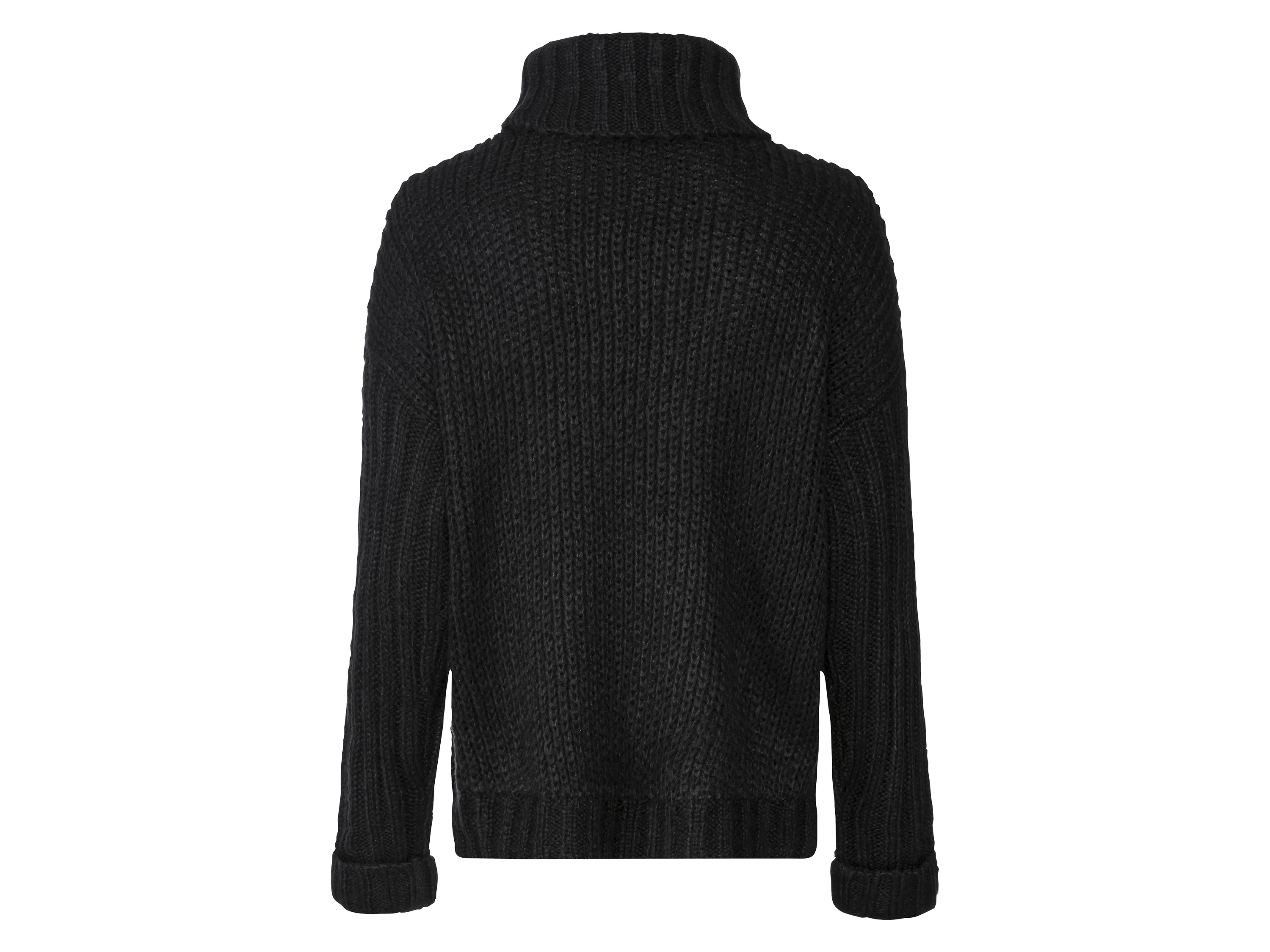 Thumbnail - esmara® Damen Pullover Grobstrick (Schwarz, XS(32/34))