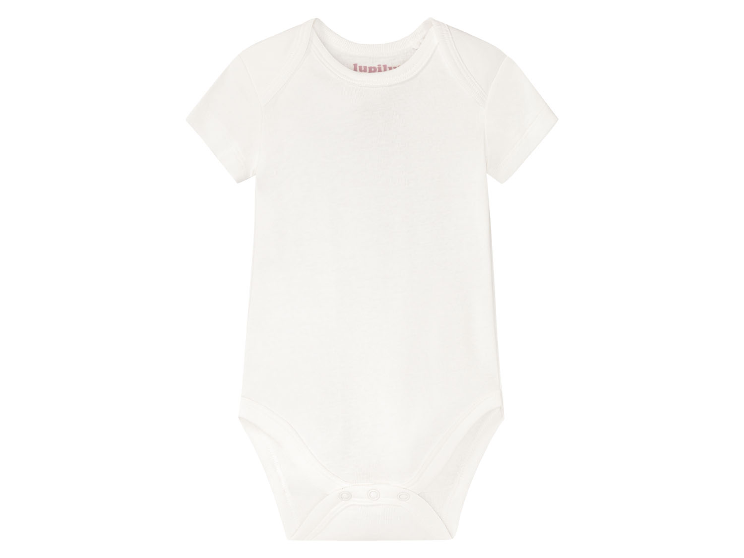 LUPILU® Baby Bodies (grau/gelb/mint, 62/68) – Bild 2 von 4